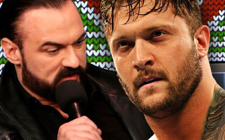 Karrion Kross Seemingly Reacts to Drew McIntyre's Explosive Mic Drop and Walkout