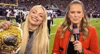 Liv Morgan Throws Her Support Behind the Ravens at NFL Christmas Gameday