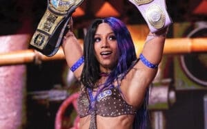Mercedes Mone Sets the Stage for Double Title Showdown at Wrestle Dynasty Mercedes Mone Sets the Stage for Double Title Showdown at Wrestle Dynasty