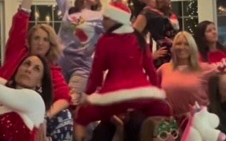 Randy Orton's Wife Kim Steals the Spotlight with Christmas Twerking Video