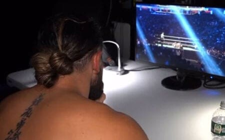 Seth Rollins Caught Watching CM Punk's MSG Match Ahead of January 6 WWE Raw Clash