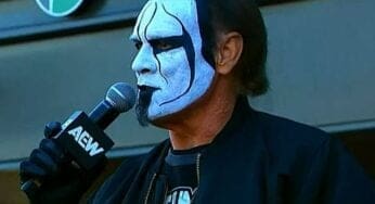 Sting Confirms No More Matches but Hints at Role for AEW All In Texas