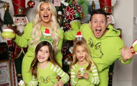 The Miz Captures Whoville Spirit with Family in Unique Grinchmas Celebration