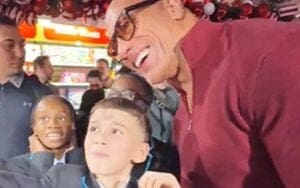 The Rock Spreads Christmas Joy by Giving Away Toys at Hamleys in London