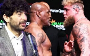 Tony Khan Brags About AEW All In 2023 Outselling Mike Tyson vs. Jake Paul Fight Tony Khan Brags About AEW All In 2023 Outselling Mike Tyson vs. Jake Paul Fight