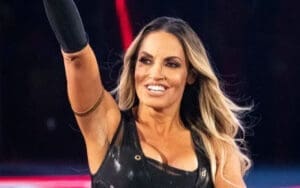 Trish Stratus Hints at WWE Return for 25th Anniversary Trish Stratus Hints at WWE Return for 25th Anniversary