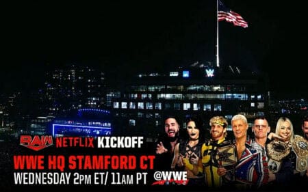 WWE Announces Netflix Kickoff Show Featuring Top Stars at WWE HQ