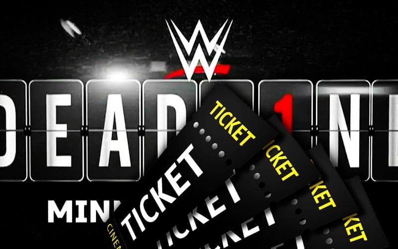 WWE NXT Deadline Nears a Sellout with Impressive Ticket Sales Update