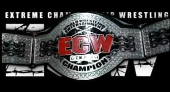 WWE Vault Unveils Forgotten ECW Championship Design From 2007