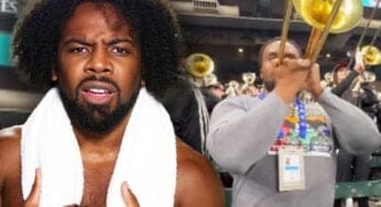 Xavier Woods Accuses Big E of Mocking His Craft After Playing Trombone at Rate Bowl