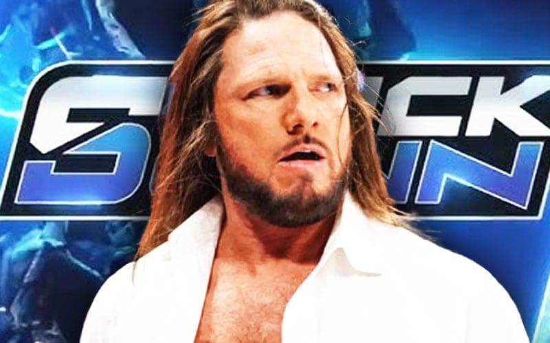 AJ Styles’ Status for 1/3 WWE SmackDown During Television Absence Revealed