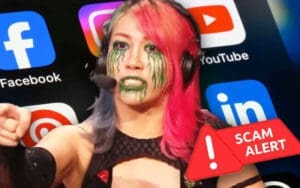 Asuka Warns Fans About Scammers Impersonating Her on Social Media