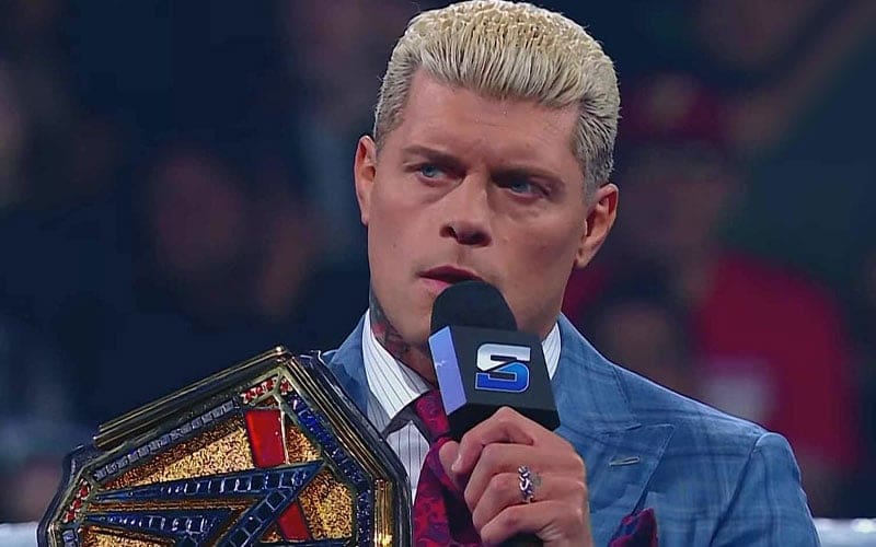 Cody Rhodes Says He’s Not Cleared to Compete During 1/3 WWE SmackDown