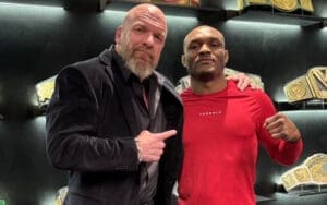 Former UFC Champion Kamaru Usman Visits WWE Headquarter