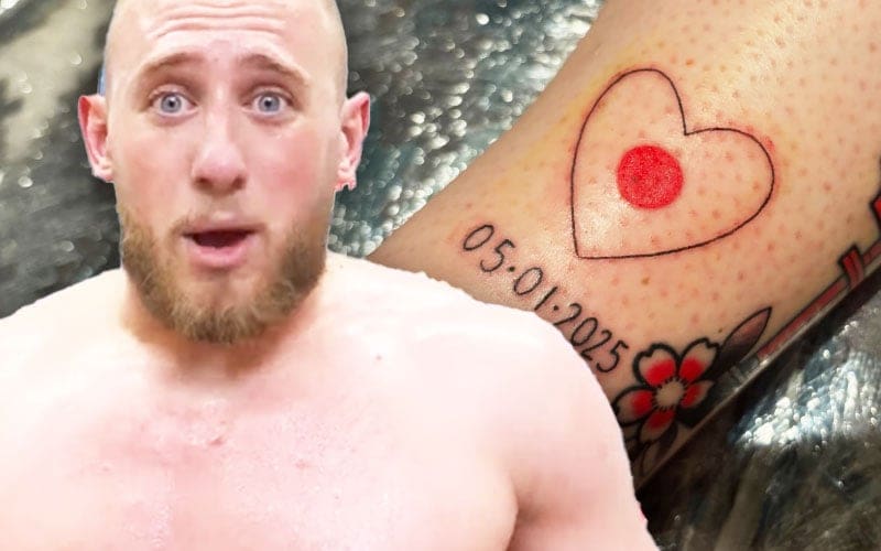 Gabe Kidd Commemorates NJPW Wrestle Dynasty Match with Special Tattoo