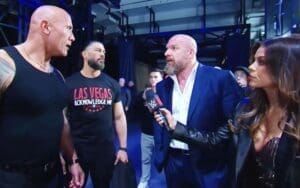 Jackie Redmond Didn’t Expect The Rock’s F-Bombs on Triple H During WrestleMania 40 Kickoff Jackie Redmond Didn’t Expect The Rock’s F-Bombs on Triple H During WrestleMania 40 Kickoff
