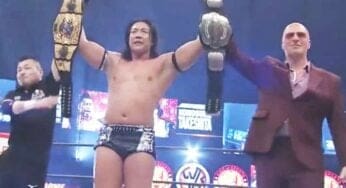 Konosuke Takeshita Wins NEVER Openweight Title at Wrestle Kingdom 19