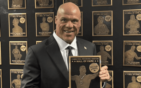 Kurt Angle Inducted Into Another Pro Wrestling Hall Of Fame