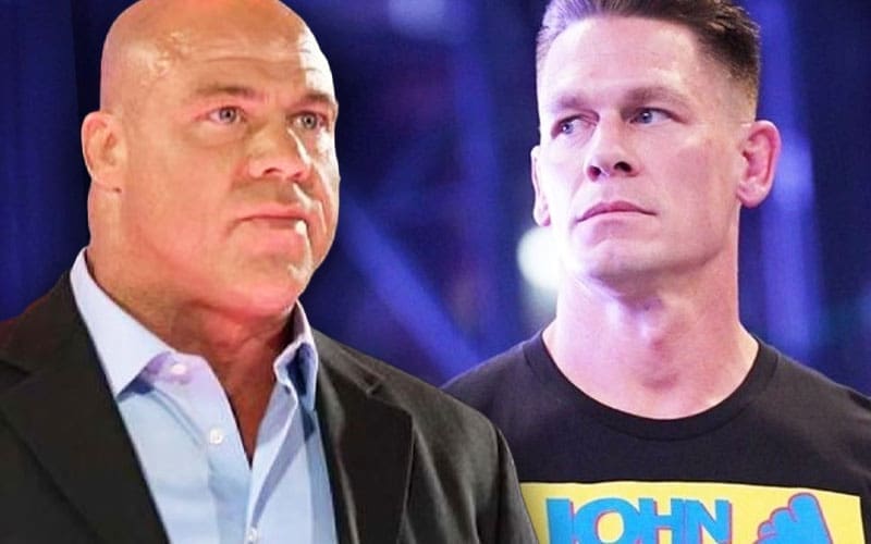 Kurt Angle Open to WWE Segment with John Cena During Retirement Tour