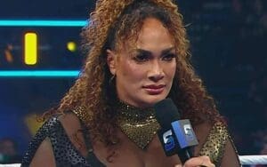 Nia Jax Drops S-Bomb While Crashing Tiffany Stratton’s Championship Celebration on SmackDown Nia Jax Drops S-Bomb While Crashing Tiffany Stratton’s Championship Celebration on SmackDown