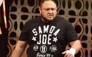 Samoa Joe’s First Match Back in AEW Confirmed After Explosive Return
