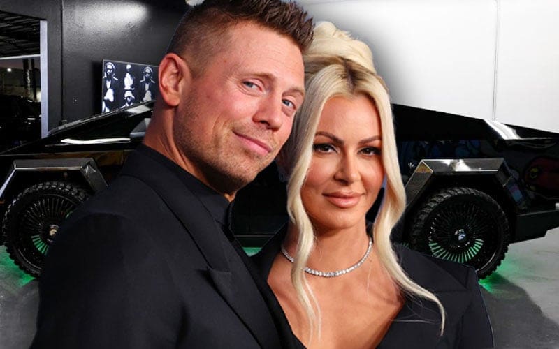 The Miz and Maryse Make Statement with Custom Tesla Cybertruck Purchase