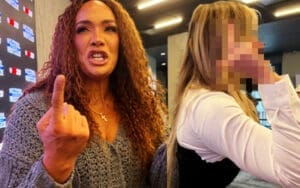 Tiffany Stratton and Nia Jax Exchange Middle Fingers in Heated Royal Rumble Media Day Altercation
