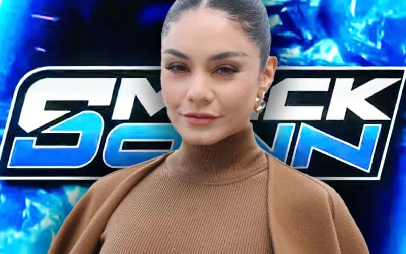 Vanessa Hudgens Spotted Ringside at 1/3 WWE SmackDown