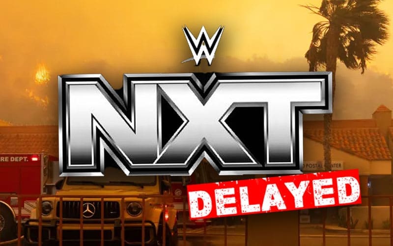 WWE NXT Delays Broadcast in Los Angeles for 1/7 Episode Due to Devastating Wildfire