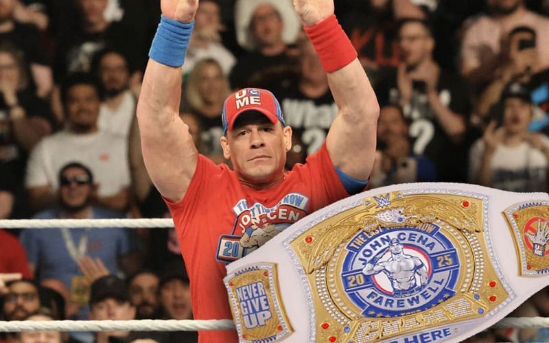 WWE Selling New John Cena Farewell Tour Spinner Title Belt