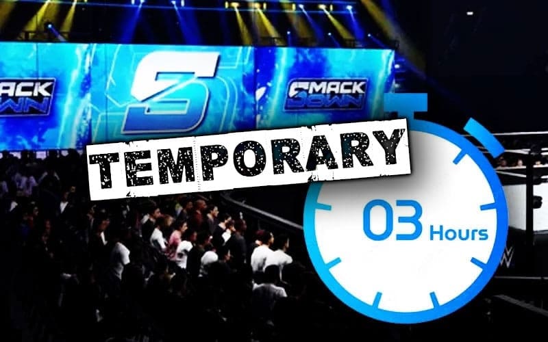 WWE SmackDown’s Three-Hour Format Is Only Temporary