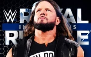 AJ Styles Status Revealed for Royal Rumble Weekend