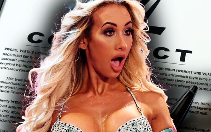 Carmella No Longer Under WWE Contract