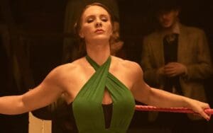 First Look at AEW’s Kamille as June Byers in Queen of the Ring Biopic