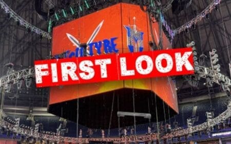 First Look at WWE Elimination Chamber Construction Inside Rogers Centre
