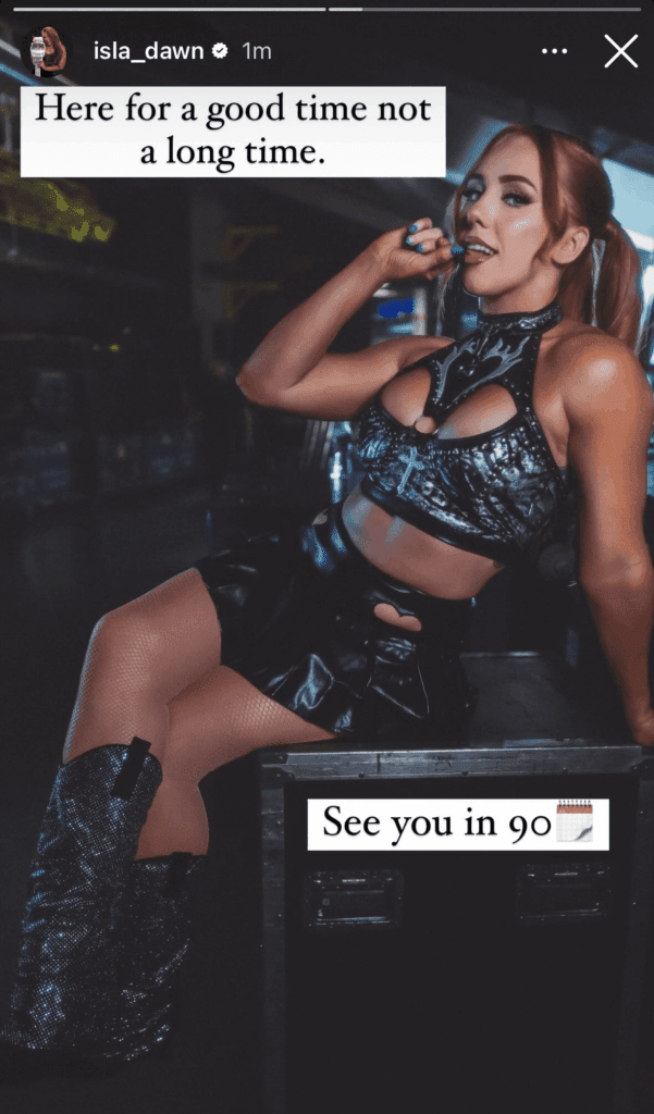 Isla Dawn Confirms WWE Departure