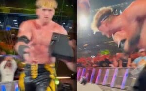 Logan Paul Smashes Fan’s Camera During WWE Royal Rumble Entrance