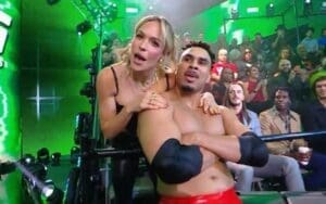 Maxxine Dupri Cheers on Real-Life Fiancé Anthony Luke During WWE LFG Debut