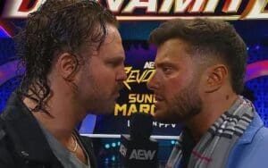 MJF and Hangman Page’s Heated Confrontation Ends in Chaos on AEW Dynamite MJF and Hangman Page’s Heated Confrontation Ends in Chaos on AEW Dynamite