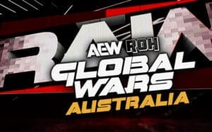ROH Global Wars Set to Air Just One Hour Before WWE RAW ROH Global Wars Set to Air Just One Hour Before WWE RAW