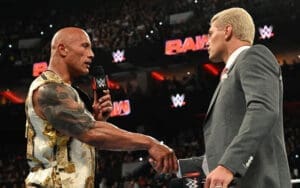 The Rock Finally Reveals What Cody Rhodes Gave Him Before WrestleMania Match