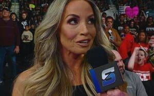 Trish Stratus Confirms WWE Elimination Chamber Appearance Trish Stratus Confirms WWE Elimination Chamber Appearance
