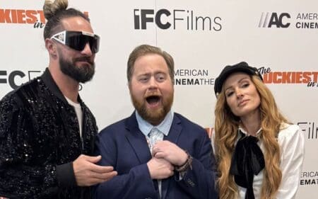 Becky Lynch Attends “Luckiest Man in America” Screening As WWE Hiatus Continues Becky Lynch Attends "Luckiest Man in America" Screening As WWE Hiatus Continues