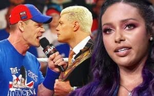 Brandi Rhodes Adds Fuel to the Fire After Cody Rhodes’ Promo Battle with John Cena on WWE RAW Brandi Rhodes Adds Fuel to the Fire After Cody Rhodes' Promo Battle with John Cena on WWE RAW