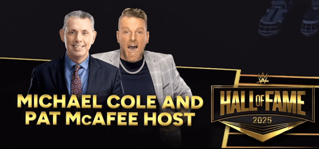 Hosts for the 2025 WWE Hall of Fame Ceremony in Las Vegas Locked In
