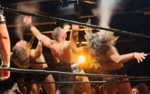 Pete Dunne Rocks OTT Return with Epic Triple H Water Spit Moment