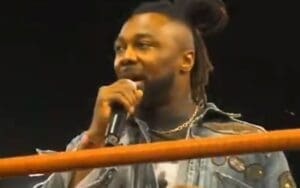 Swerve Strickland Shows Up for Chris Bey Despite Not Being Medically Cleared