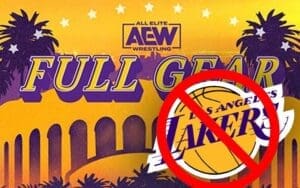 Why AEW Had to Scrap Lakers-Themed Graphics for Prior Full Gear Event