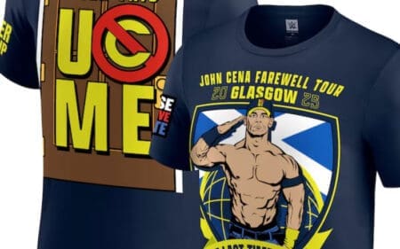 WWE Drops New John Cena Farewell T-Shirt Ahead of Raw Return