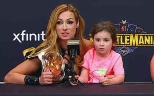 Becky Lynch’s Daughter Has a Tough Time Hearing WWE Fans Boo Her Mom Becky Lynch's Daughter Roux Hijacks WrestleMania Press Conference with Adorable Interruptions